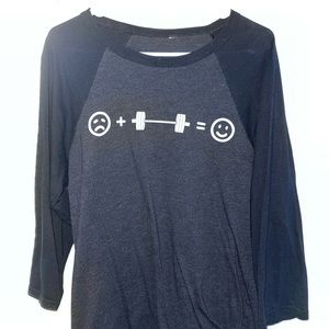 Men’s Rogue 3/4 Sleeve T-Shirt Size XL